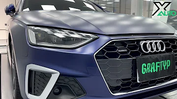 Audi A4 Avant ft.Grafityp消光戰機膜